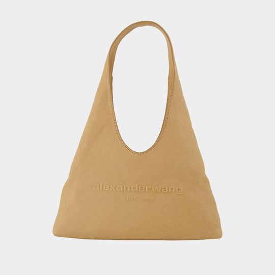 Sac Porté Épaule Pike Small Hobo - Alexander Wang - Cuir - Beige
