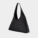 Sac Porté Épaule Pike Large Hobo - Alexander Wang - Cuir - Noir