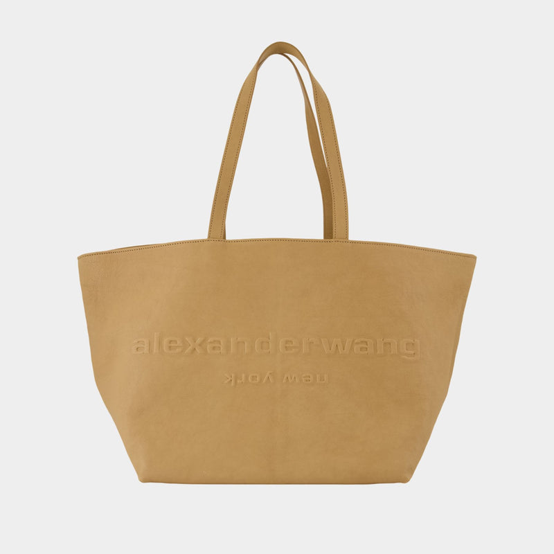 Cabas Punch - Alexander Wang - Cuir - Beige