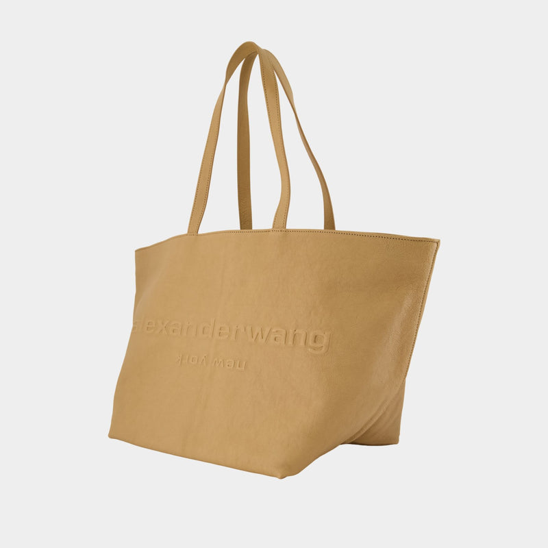 Cabas Punch - Alexander Wang - Cuir - Beige