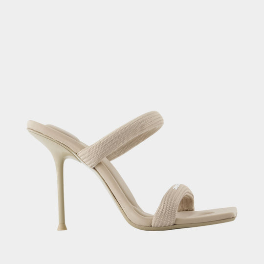 Sandales Julie Tubular Webbing - Alexander Wang - Nylon - Beige