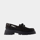 Mocassins Carson Boat - Alexander Wang - Cuir - Chocolat
