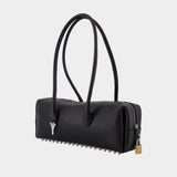 Sac Porté Épaule Roux Medium - Alexander Wang - Cuir - Noir
