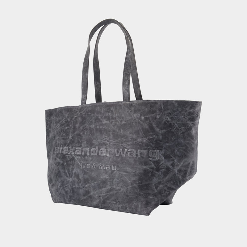 Cabas Punch - Alexander Wang - Cuir - Gris