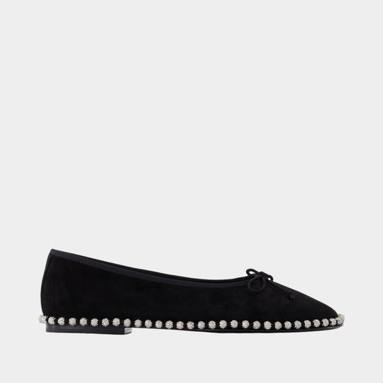 Ballerines Lina Ballchain - Alexander Wang - Cuir - Noir