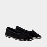 Ballerines Lina Ballchain - Alexander Wang - Cuir - Noir