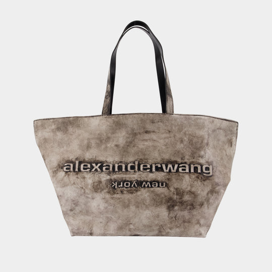 Cabas Punch - Alexander Wang - Cuir - Gris