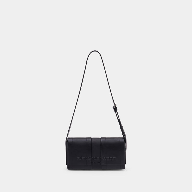 Sac À Bandoulière Pack - Alexander Wang - Cuir - Noir