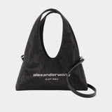 Sac Porté Épaule Pike Mini - Alexander Wang - Synthétique - Noir