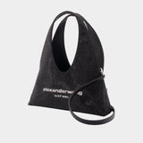 Sac Porté Épaule Pike Mini - Alexander Wang - Synthétique - Noir