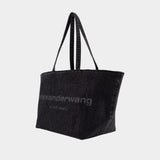Cabas Punch - Alexander Wang - Coton - Gris Foncé