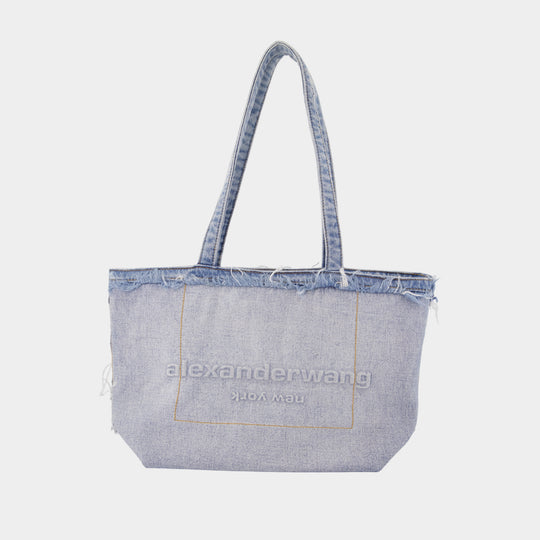 Cabas Punch Medium - Alexander Wang - Coton - Bleu