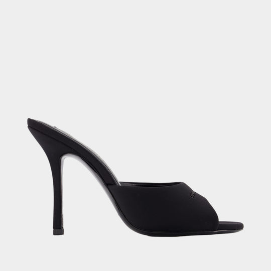Sandales Cher 105mm - Alexander Wang - Synthétique - Noir