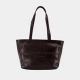 Cabas Punch Medium - Alexander Wang - Cuir - Marron