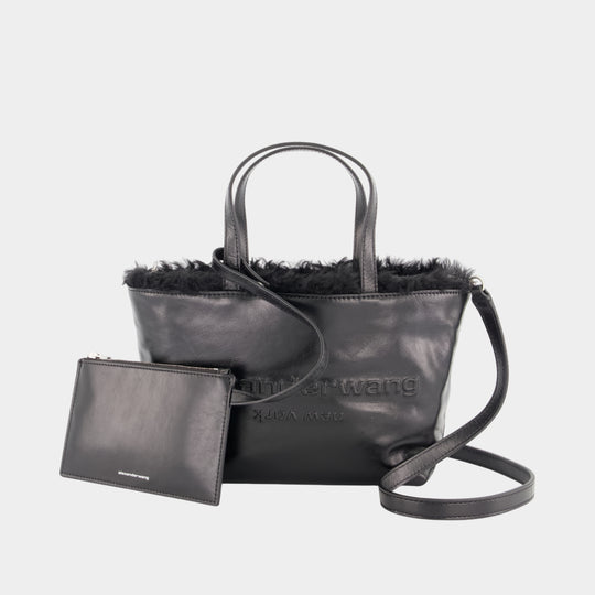 Cabas Punch Small - Alexander Wang - Cuir - Noir