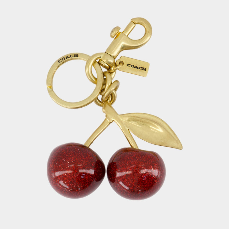 Porte-Clé Cherry - Coach - Acétate - Rouge