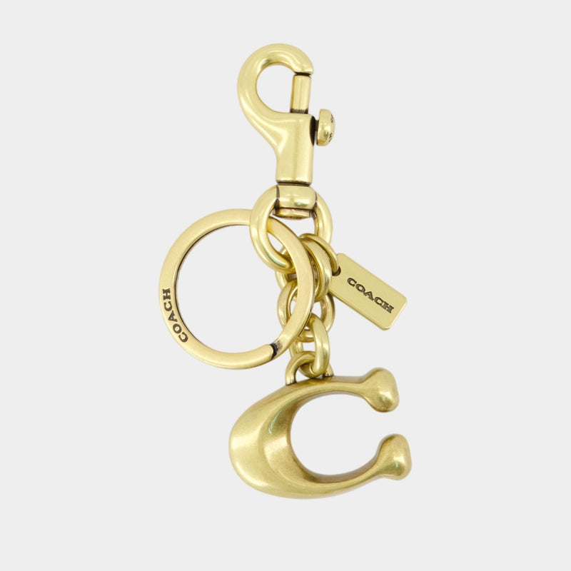 Porte Clé Keyfobs - Coach - Laiton - Doré