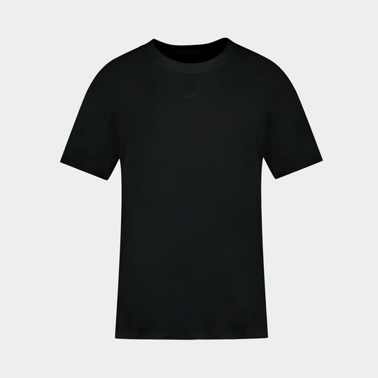 T-Shirt 3p Embroidered - 3.PARADIS - Coton - Noir