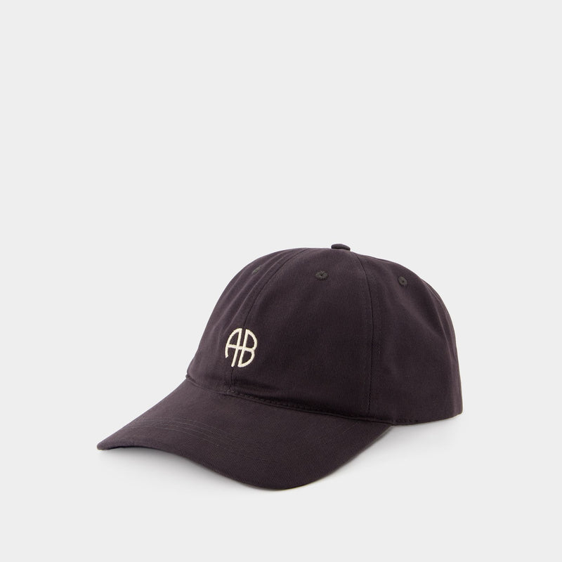 Casquette Jeremy - ANINE BING - Coton - Noir