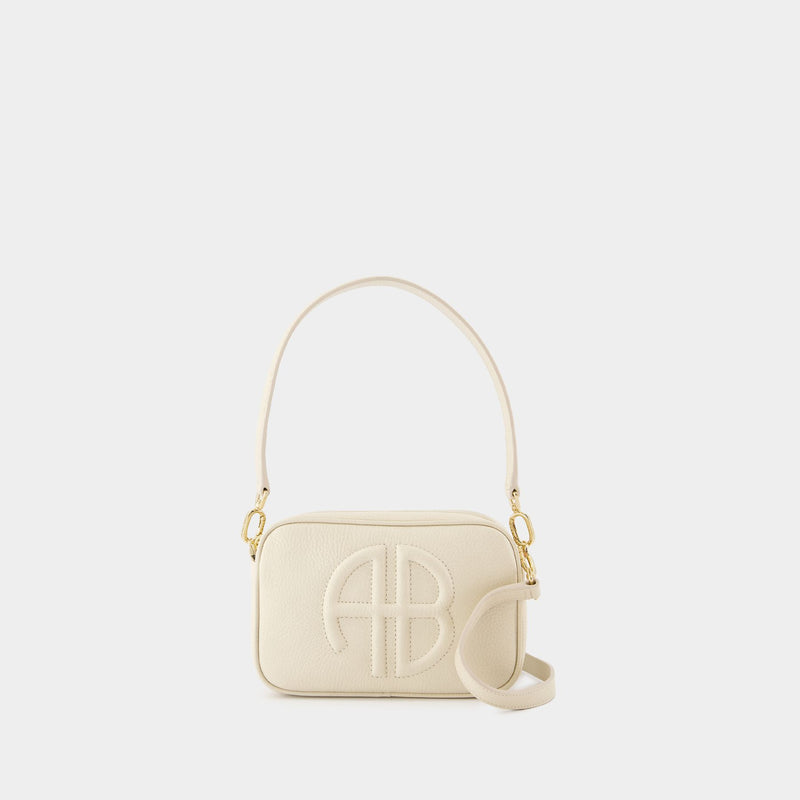 Sac À Bandoulière Lili - ANINE BING - Cuir - Beige