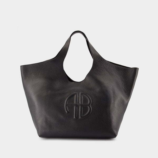 Cabas Lili - ANINE BING - Cuir - Noir