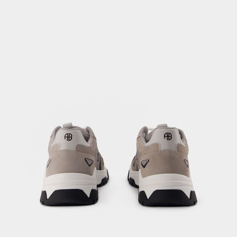 Sneakers Brody - ANINE BING - Cuir - Gris