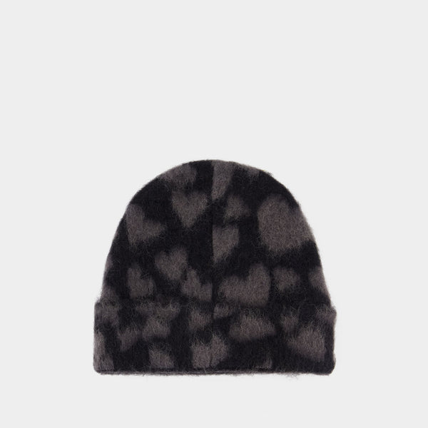 Bonnet Elia - ANINE BING - Laine - Noir