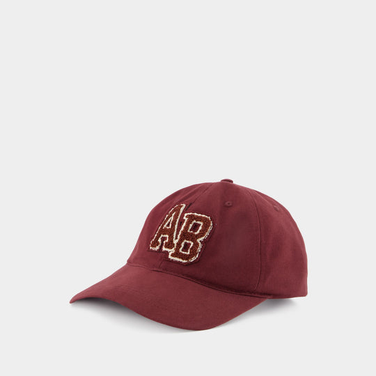 Casquette Jeremy - ANINE BING - Coton - Rouge