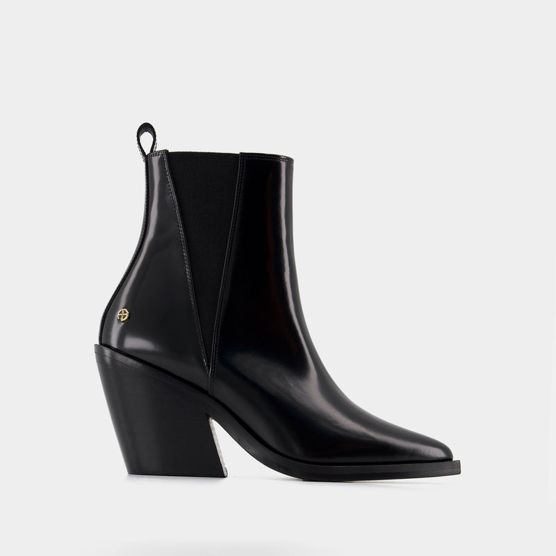 Bottines Bekah - ANINE BING - Cuir - Noir