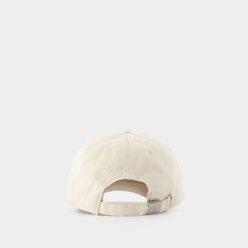 Casquette Jeremy - ANINE BING - Coton - Beige