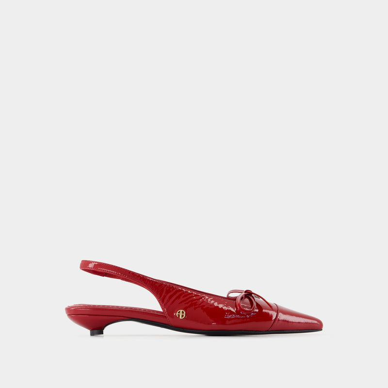 Escarpins Zoey - ANINE BING - Cuir - Rouge