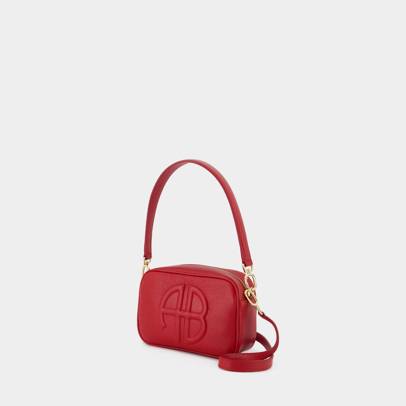 Sac À Bandoulière Lili - ANINE BING - Cuir - Rouge