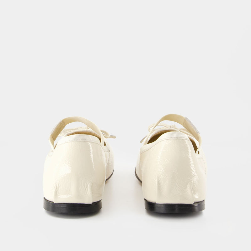 Ballerines Jolie - ANINE BING - Cuir - Blanc