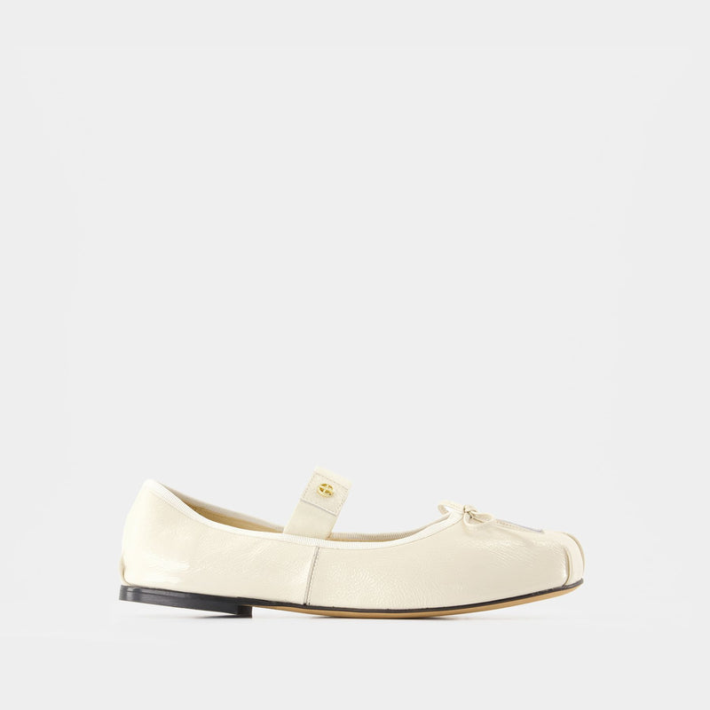 Ballerines Jolie - ANINE BING - Cuir - Blanc