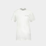 T-Shirt Walker Lyrics - ANINE BING - Coton - Blanc