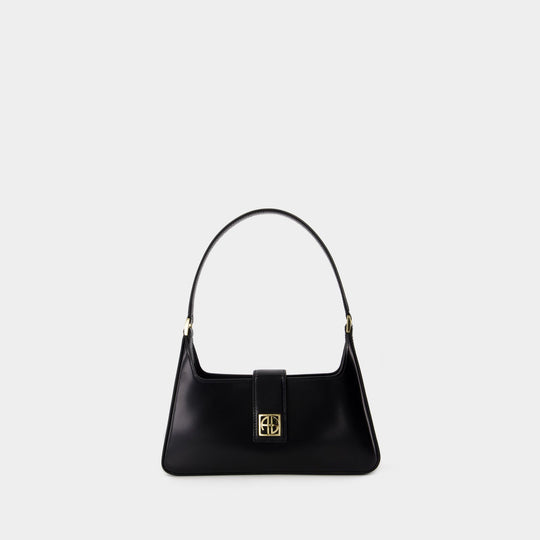 Sac Porté Épaule Lou - ANINE BING - Cuir - Noir