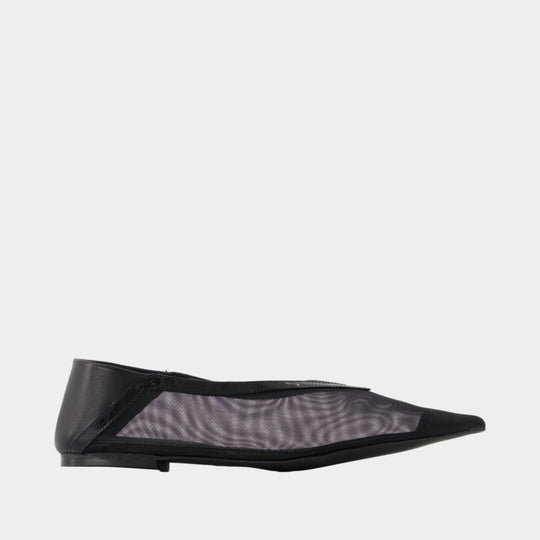 Ballerines Aneka Babouche - ANINE BING - Synthétique - Noir
