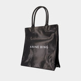 Cabas Leonie - ANINE BING - Coton - Noir