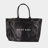 Cabas Leo - ANINE BING - Coton - Noir