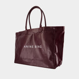 Cabas Leo - ANINE BING - Coton - Bordeaux