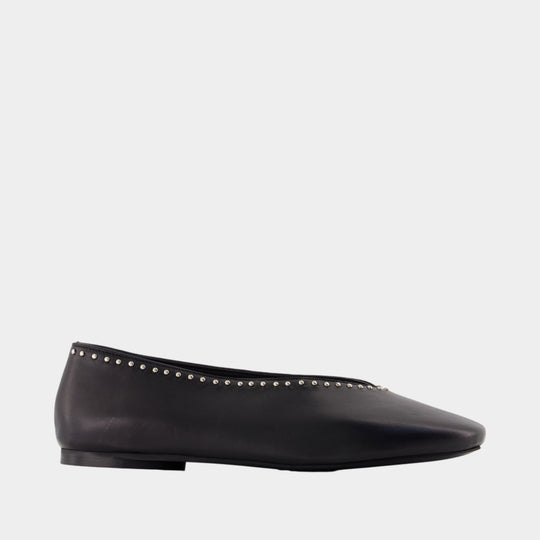 Ballerines Ana Studs - ANINE BING - Cuir - Noir