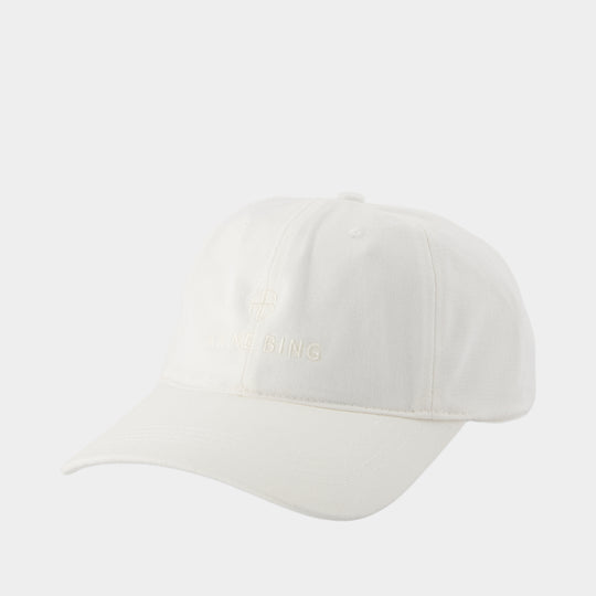 Casquette Jeremy Baseball - ANINE BING - Coton - Blanc