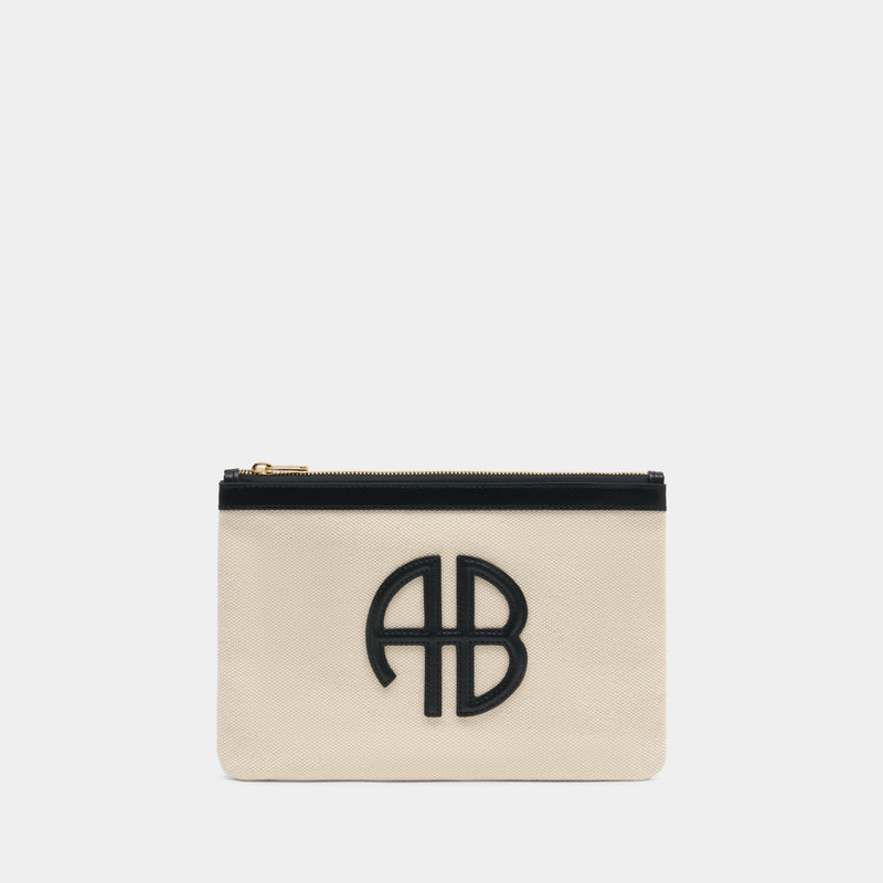 Pochette Lili - ANINE BING - Coton - Beige