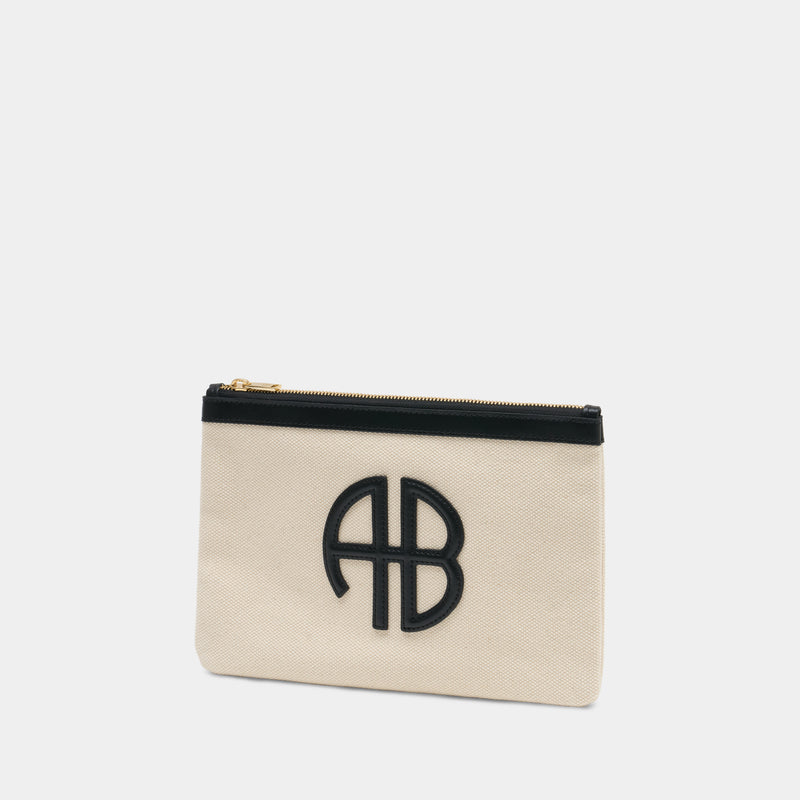 Pochette Lili - ANINE BING - Coton - Beige
