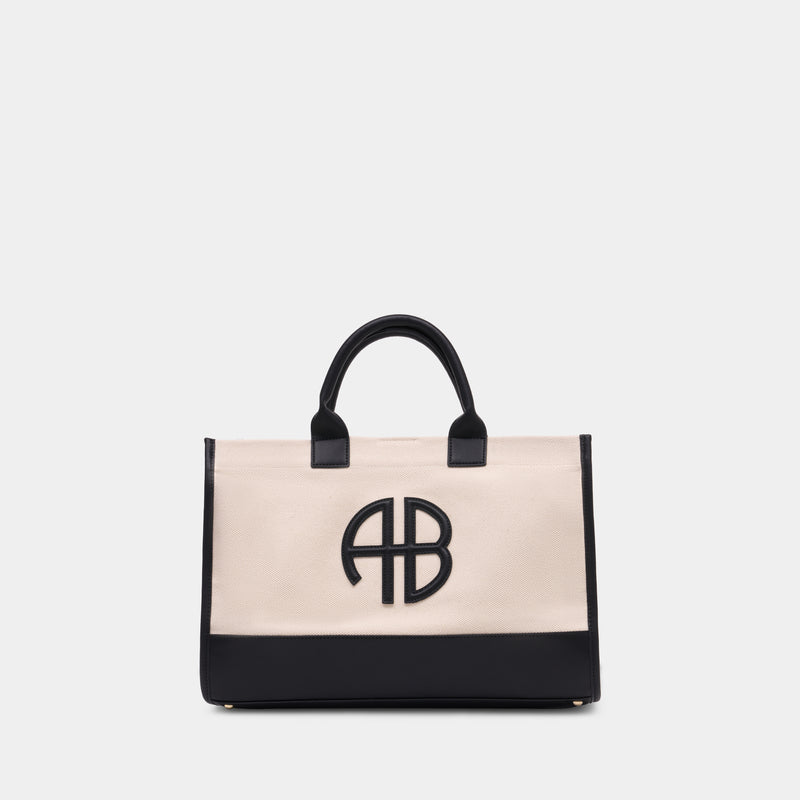 Cabas Medium Lara - ANINE BING - Coton - Beige