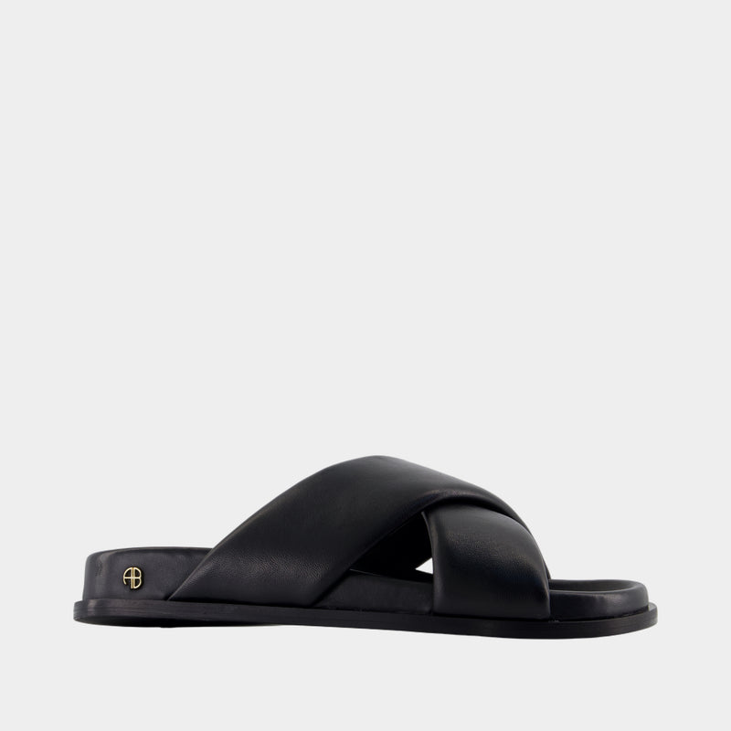 Sandales Emi - ANINE BING - Cuir - Noir