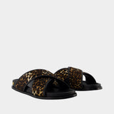 Sandales Emi - ANINE BING - Cuir - Multi