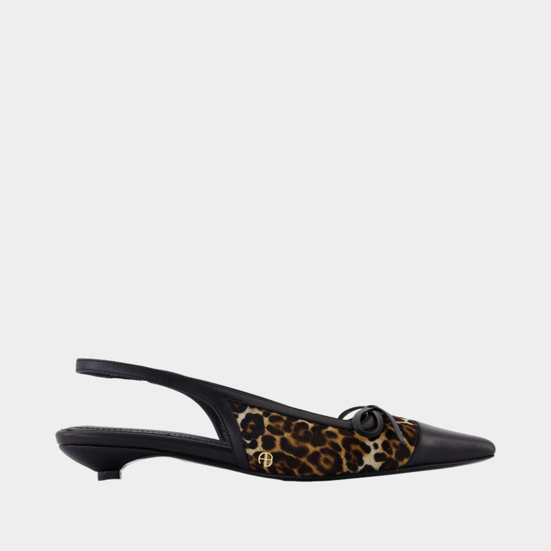 Sandales Zoey - ANINE BING - Cuir - Noir