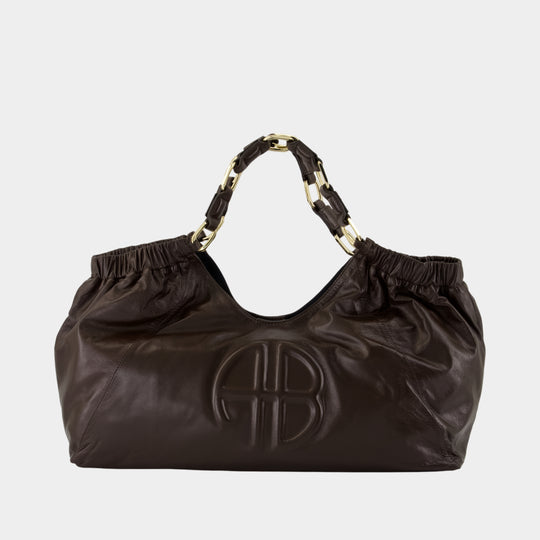 Cabas Medium Kate - ANINE BING - Cuir - Marron