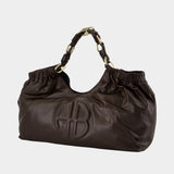 Cabas Medium Kate - ANINE BING - Cuir - Marron